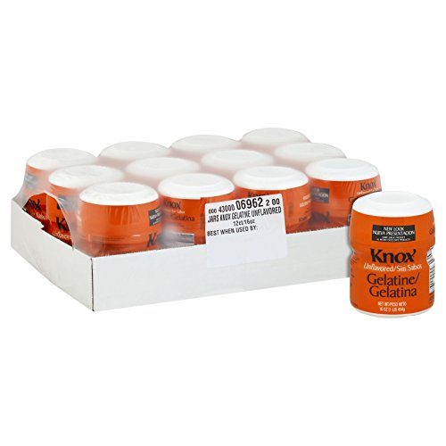 Knox Original Unflavored Gelatin Dessert Mix 16 Oz Jugs, Pack O