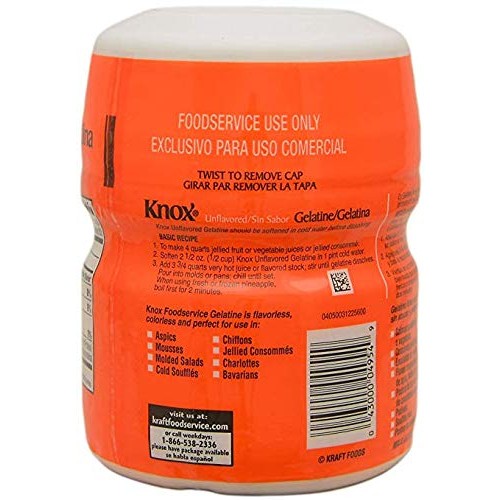 Unflavored Gelatin - 1 Lb Pack Of 3