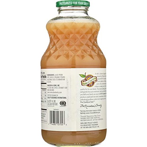 Knudsen Juice Pear Organic, 32 Oz