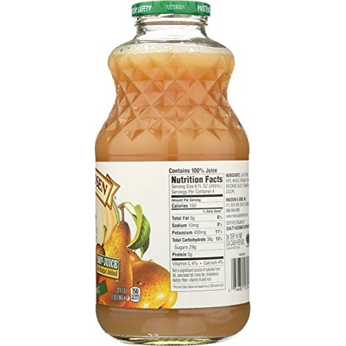 Knudsen Juice Pear Organic, 32 Oz