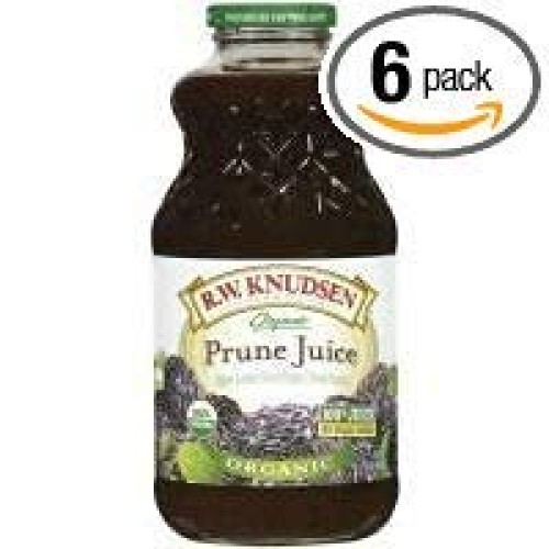 Knudsen Juice Prune Org, 32 Fo, Pk- 6