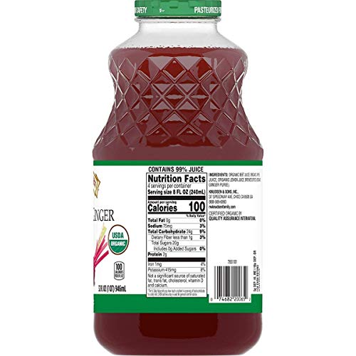 Knudsen NOT A CASE Organic Beet Apple Ginger Juice