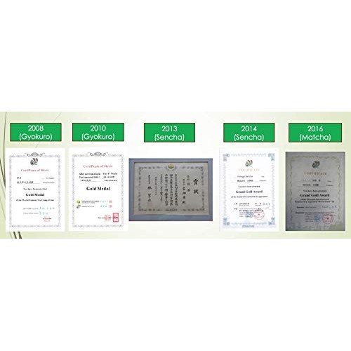 Japanese Genmai-Cha Green Tea 188G Made In Uji Kyoto, Since 1700