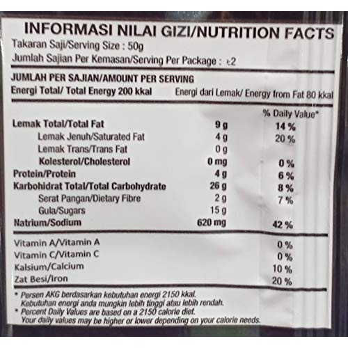 Kobe Bon Cabe Fried Noodle Instant Mie Goreng, 105 Gram 3 Pack