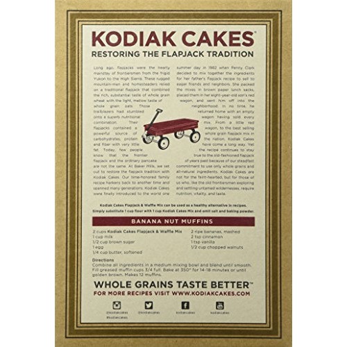 Baker Mills Kodiak Cakes Flapjack And Waffle Mix - Buttermilk &Amp;
