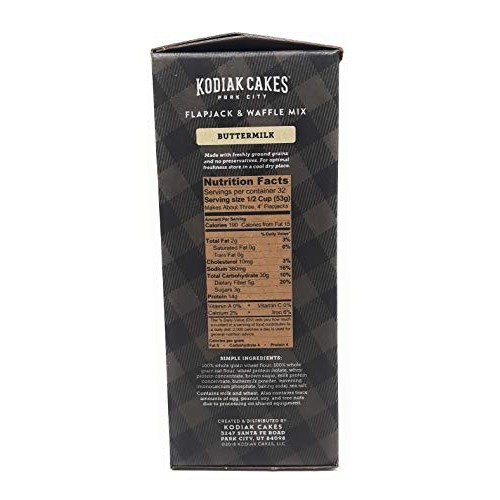 Kodiak Cakes Buttermilk Flapjack &Amp; Waffle Mix 3.75Lb.