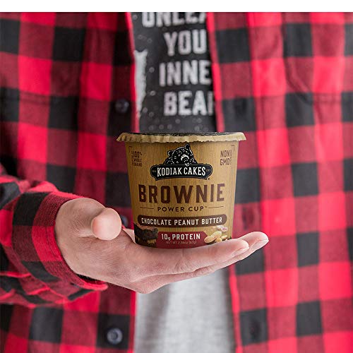 Kodiak Cakes Chocolate Peanut Butter Brownie In A Cup, 2.36 Ounc