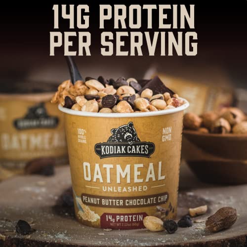Kodiak Cakes Instant Protein Peanut Butter Chocolate Chip Oatmea