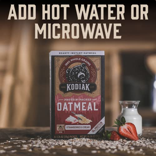 Kodiak Cakes Maple &Amp; Brown Sugar Oatmeal Packets Pack Of 6