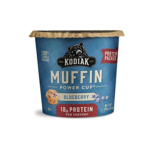 Kodiak Cakes Minute Muffin Cup Variety Pack - 100% Whole Grains,...