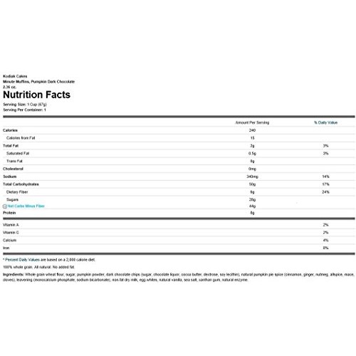 Kodiak Cakes Minute Muffins, 2Oz