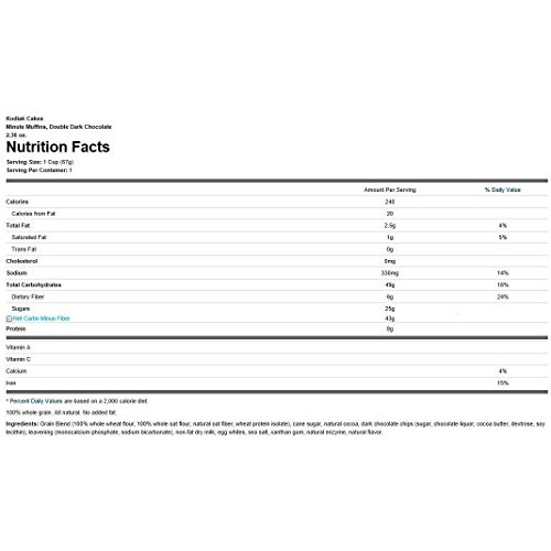 Kodiak Cakes Minute Muffins, 2Oz