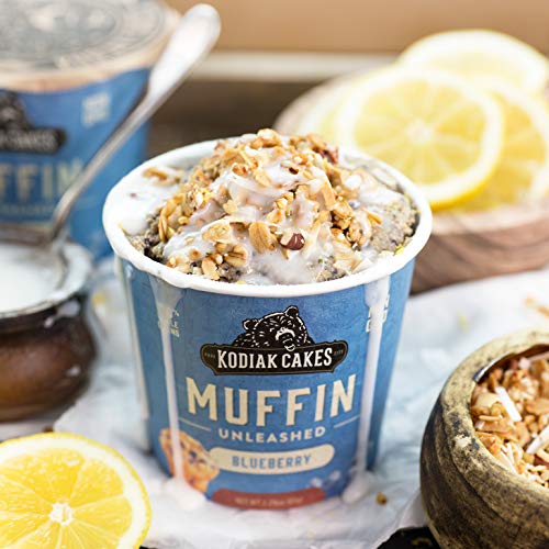 Kodiak Cakes Minute Muffins, Mountain Blueberry, 2.29 Ounce Pac...