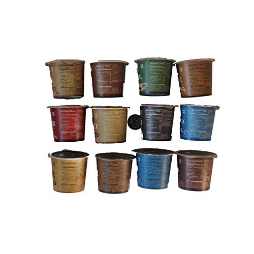 Kodiak Cakes On The Go Cups -Variety Pack 12 Different Cups - Tr