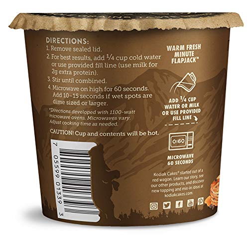 Kodiak Cakes Pancake On The Go, Chocolate Chip &Amp; Maple, 2.29 Oun