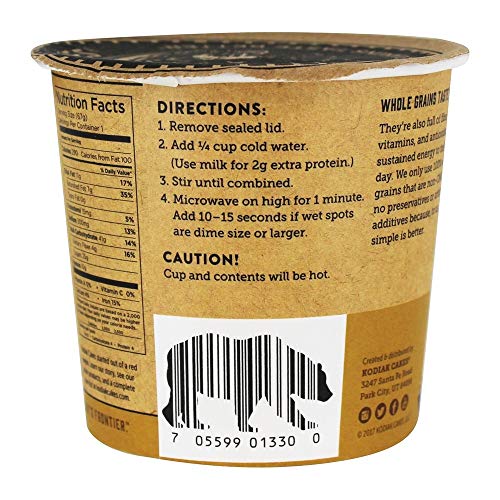 Kodiak Cakes Protein-Packed Brownie Whole Grain Chocolate Peanut