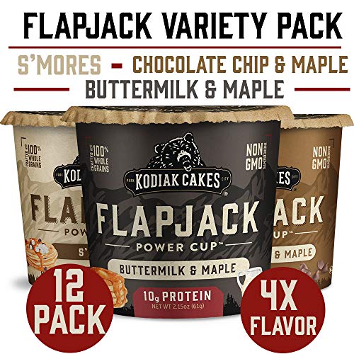 Kodiak Cakes Protein Pancake On The Go Flapjack Cups Mix; Butter