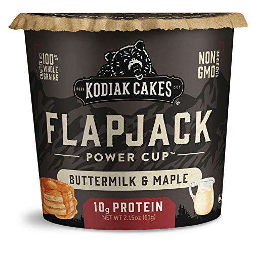 Kodiak Cakes Protein Pancake On The Go Flapjack Cups Mix; Butter