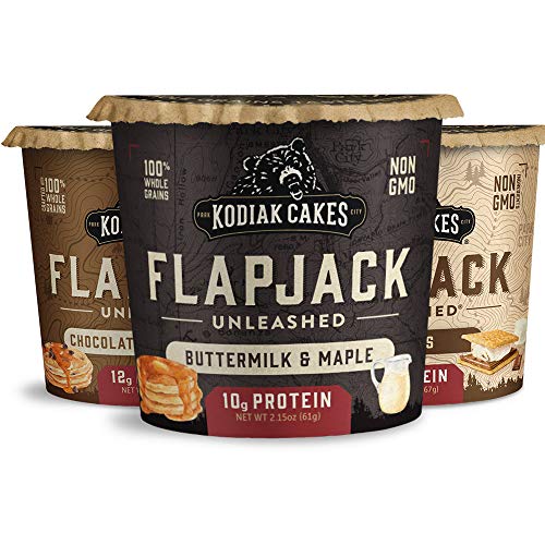 Kodiak Cakes Protein Pancake On The Go Flapjack Cups Mix; Butter
