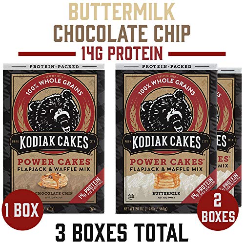 Kodiak Cakes Protein Pancake Power Cakes Variety Pack, Flapjack