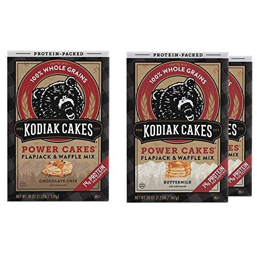 Kodiak Cakes Protein Pancake Power Cakes Variety Pack, Flapjack