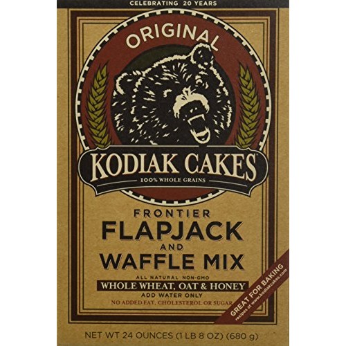 Kodiak Cakes Whole Wheat Honey Oat Flapjack/Waffle Mix 24 Oz One