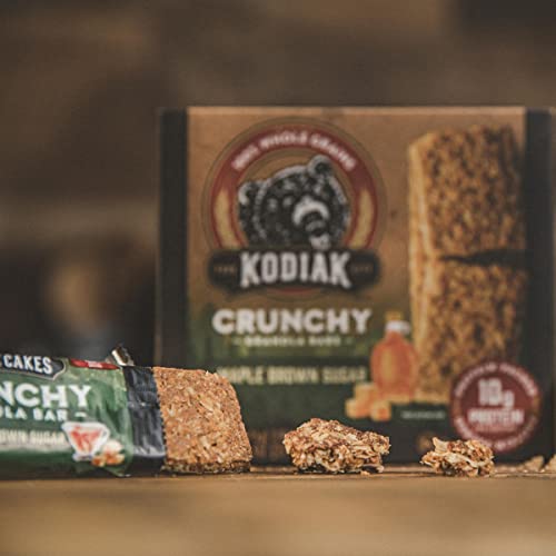 Kodiak Crunchy Granola Snack Bars, Maple Brown Sugar, High Prote...