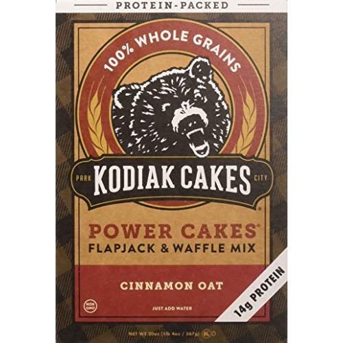 New Kodiak Cakes Cinnamon Oat Protein Packed All Natural, 20 Ounce New Kodiak Cakes Cinnamon Oat Protein Packed All Natural, 20 Ounce