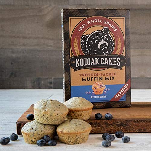 Kodiak Cakes - Protein-Packed Muffin Mix Blueberry - 14 Oz.