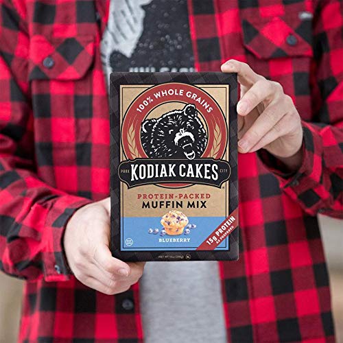 Kodiak Cakes - Protein-Packed Muffin Mix Blueberry - 14 Oz.