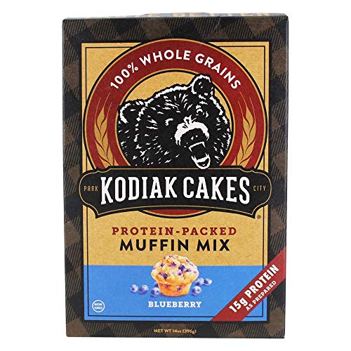 Kodiak Cakes - Protein-Packed Muffin Mix Blueberry - 14 Oz.