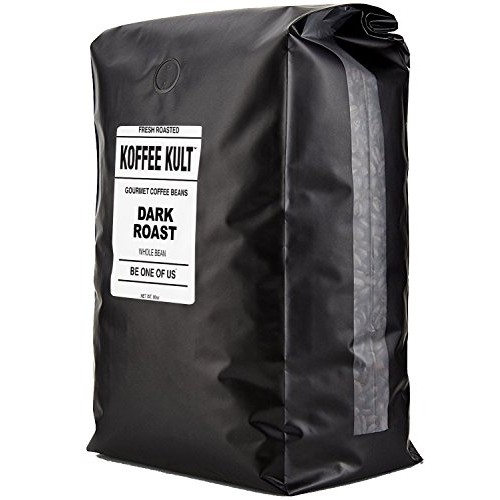 Koffee Kult Dark Roast Coffee Beans Whole Bean 5 Lbs - Highest