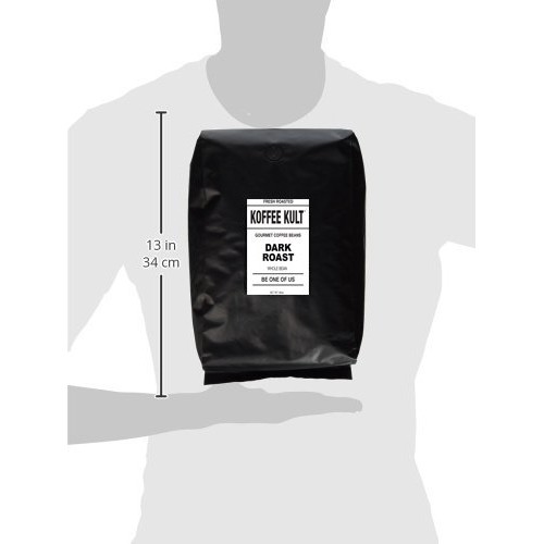 Koffee Kult Dark Roast Coffee Beans Whole Bean 5 Lbs - Highest
