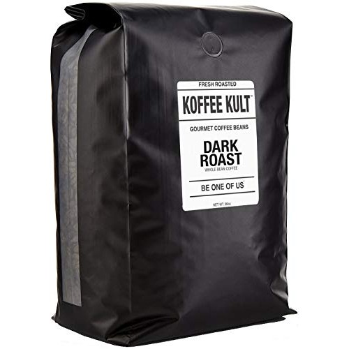 Koffee Kult Dark Roast Coffee Beans Whole Bean 5 Lbs - Highest