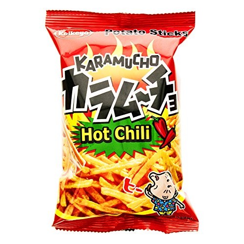 Koikeya Karamucho Potato Sticks, Hot Chili, 1.4 oz