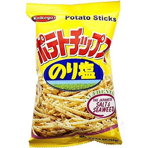 Koikeya Karamucho Potato Sticks, Salt & Seaweed, 1.4 oz