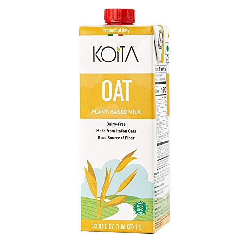 Koita Italian Oat Milk, Non Dairy, Plant-Based, Vegan, Vitamin E