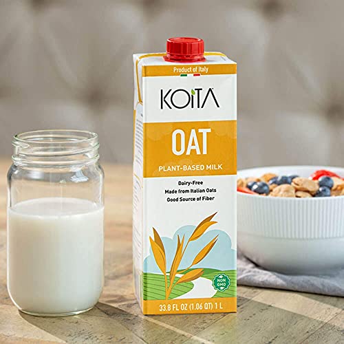 Koita Italian Oat Milk, Non Dairy, Plant-Based, Vegan, Vitamin E