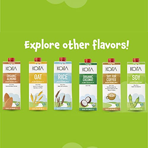 Koita Italian Oat Milk, Non Dairy, Plant-Based, Vegan, Vitamin E
