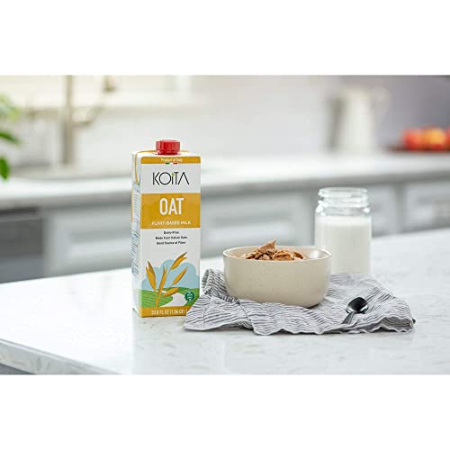 Koita Italian Oat Milk, Non Dairy, Plant-Based, Vegan, Vitamin E
