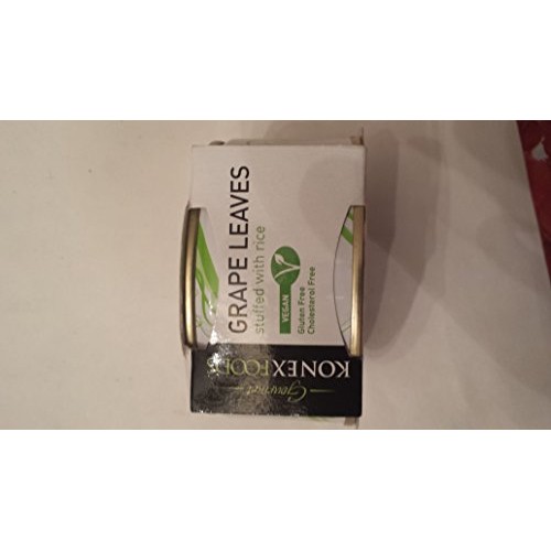 Konex Foods Grape Leaves Stuffed With Rice Pack Of 4 9.9 Oz Each