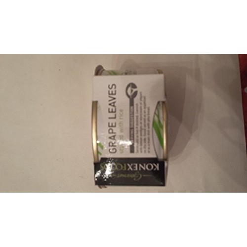 Konex Foods Grape Leaves Stuffed With Rice Pack Of 4 9.9 Oz Each