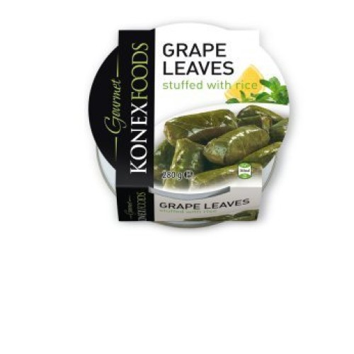 Konex Foods Grape Leaves Stuffed With Rice Pack Of 4 9.9 Oz Each