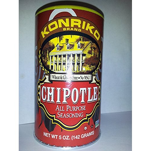 Konriko No Msg Chipotle All Purpose Seasoning 5Oz Canister Pack