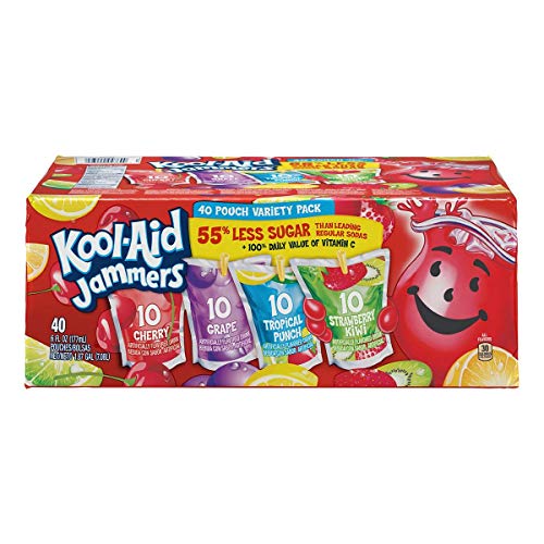 Kool-Aid Juice Jammers, Includes 40 6-Fl.-Oz. Pouches With Cla
