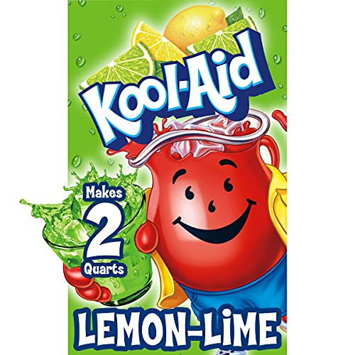Kool-Aid Lemon Lime Flavored Unsweetened Caffeine Free Powdered