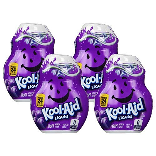 Kool-Aid Liquid Drink Mix - Grape 1.62Oz Pack Of 4