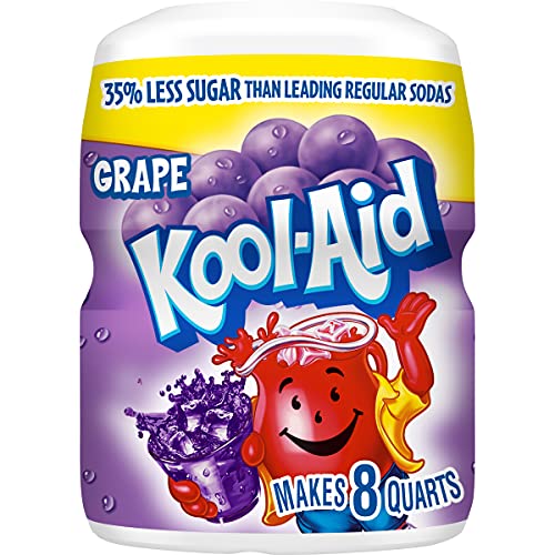 Kool-Aid Grape Drink Mix, 19 Ounce Canister