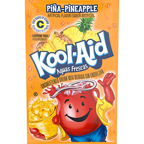 Kool-Aid Aguas Frescas Pina Pineapple Flavored Unsweetened Caffe