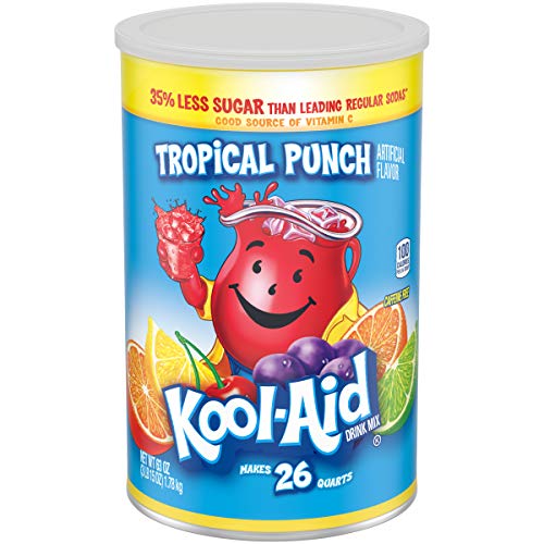 Kool-Aid Caffeine Free Jumbo Tropical Punch Sweetened Powdered D...